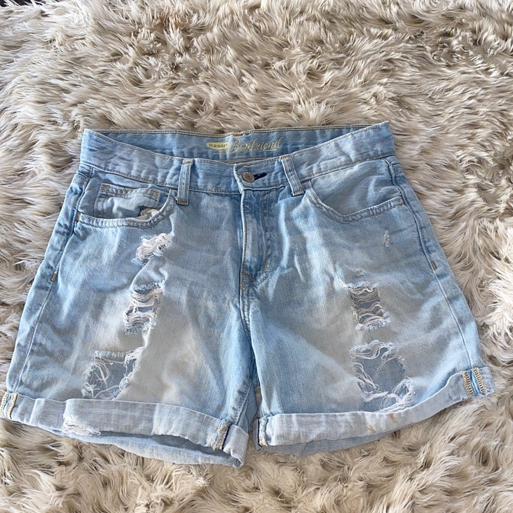 Old Navy boyfriend shorts size 0!